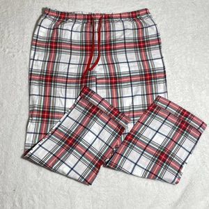 🛍 Women's Wondershop Red, White Black and Yellow Pajama Pants NEW